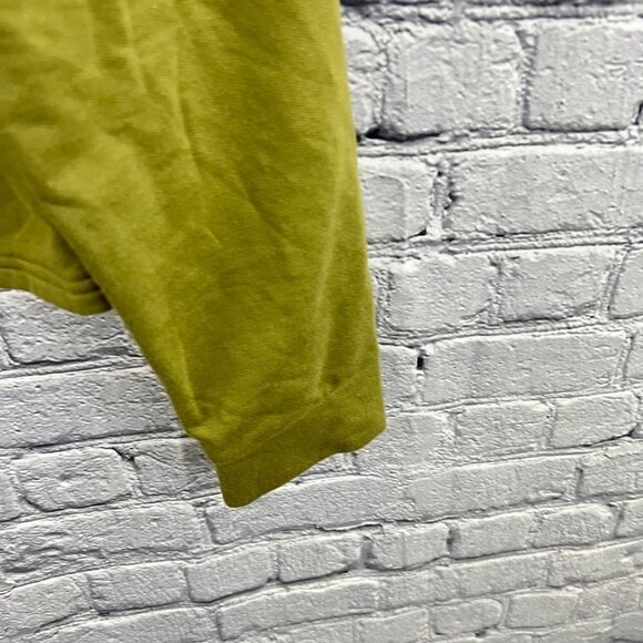 Take Pride Target Fleece Graphic Hoodie Cropped Green Large - Picture 4 of 7